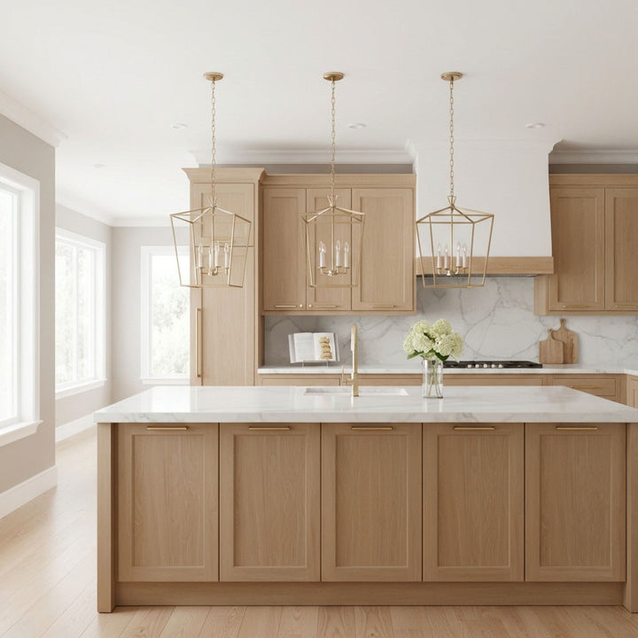 Visual Comfort Studio Canada - 5392604-848 - Four Light Lantern - Dianna - Satin Brass