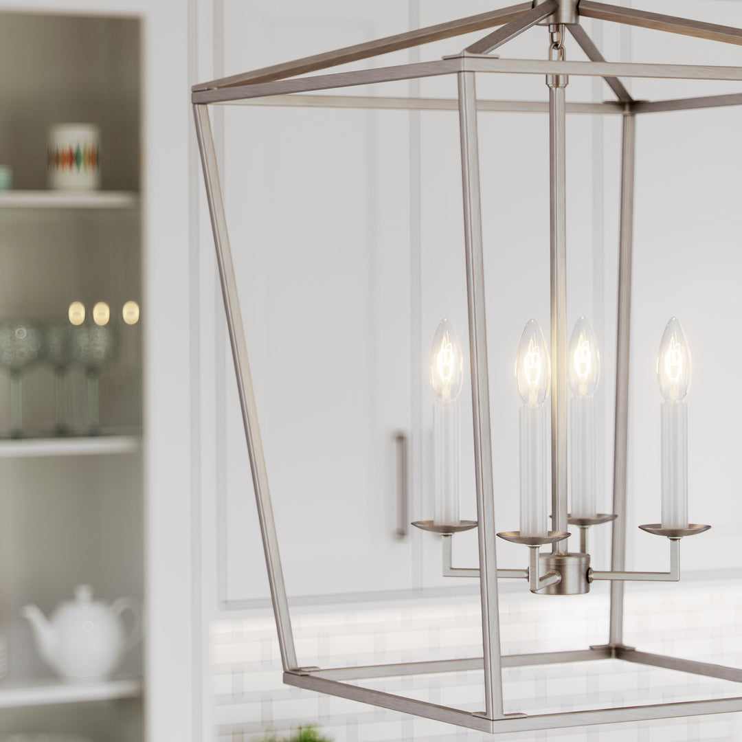 Visual Comfort Studio Canada - 5392604-962 - Four Light Lantern - Dianna - Brushed Nickel