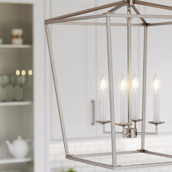 Visual Comfort Studio Canada - 5392604-962 - Four Light Lantern - Dianna - Brushed Nickel