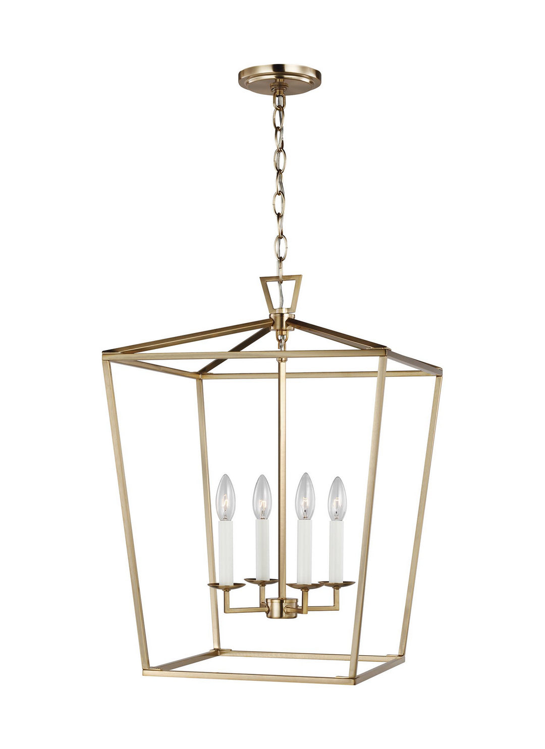 Visual Comfort Studio Canada - 5392604EN-848 - Four Light Lantern - Dianna - Satin Brass