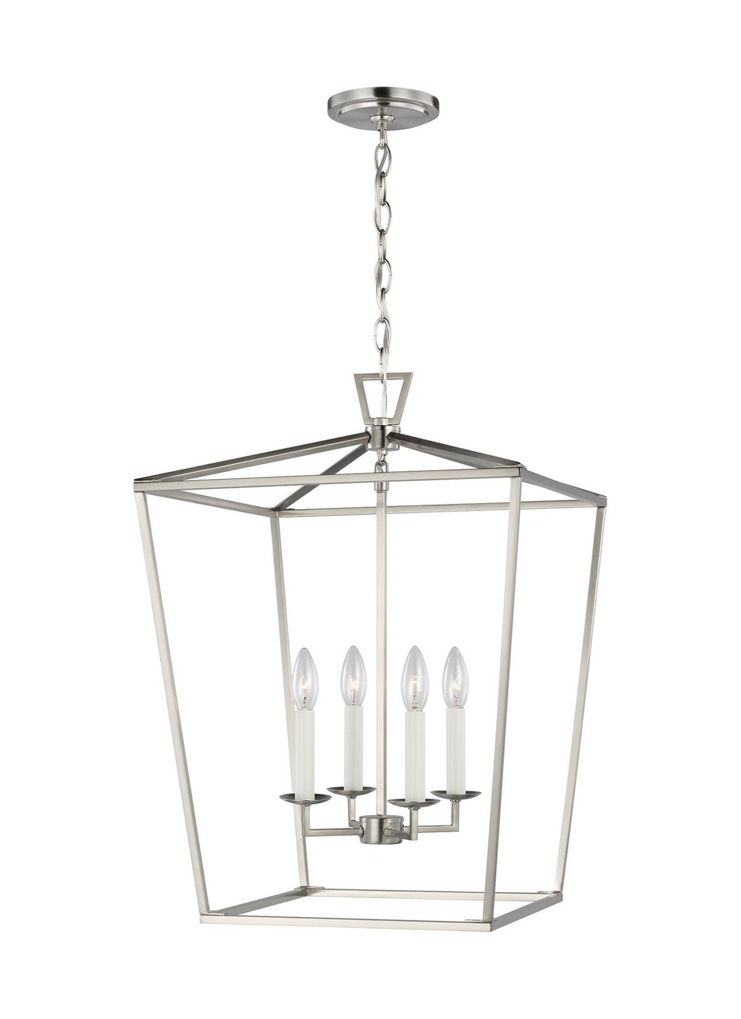Visual Comfort Studio Canada - 5392604EN-962 - Four Light Lantern - Dianna - Brushed Nickel