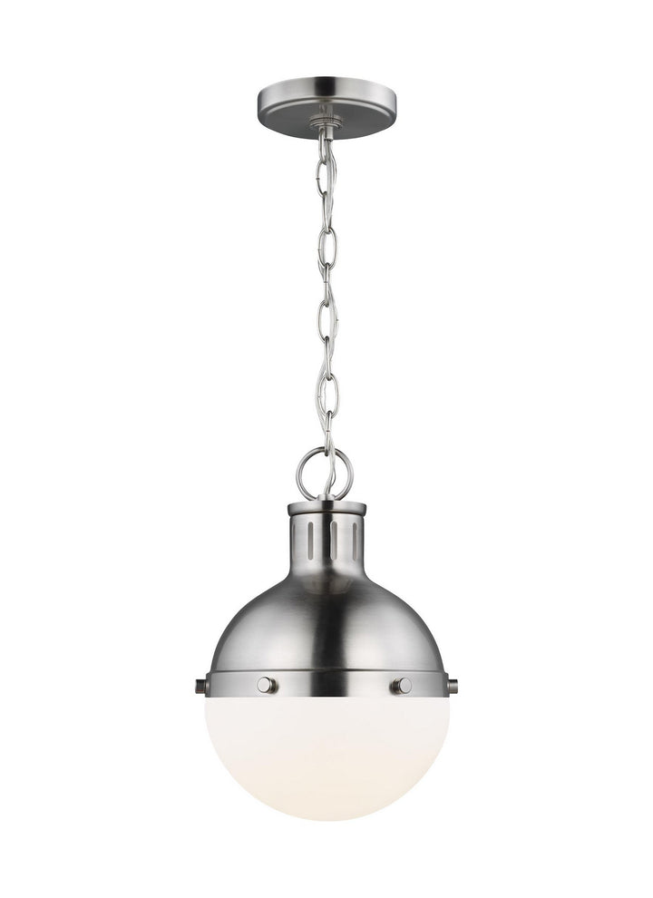 Hanks One Light Mini Pendant in Brushed Nickel - available from The Lighting Shoppe, trusted by Canadian homeowners