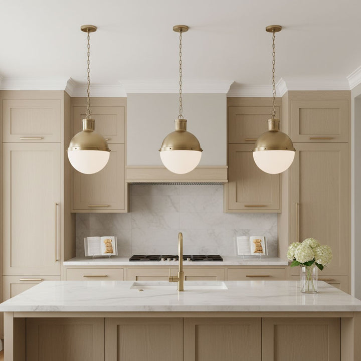 Visual Comfort Studio Canada - 6577101-848 - One Light Pendant - Hanks - Satin Brass