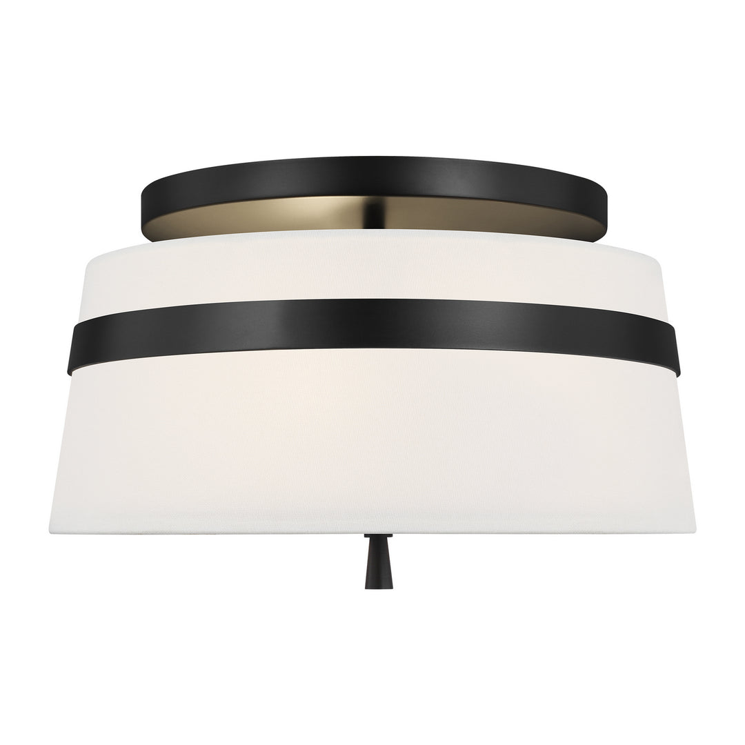 Cordtlandt Three Light Semi-Flush Mount in Aged Iron - available from The Lighting Shoppe, trusted by Canadian homeowners