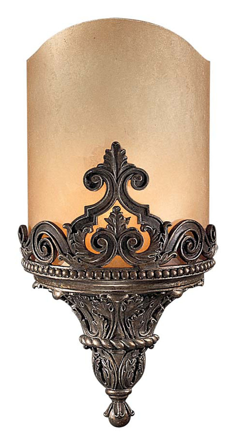 Metropolitan Family One Light Wall Sconce in Aged Bronze - available from The Lighting Shoppe, trusted by Canadian homeowners