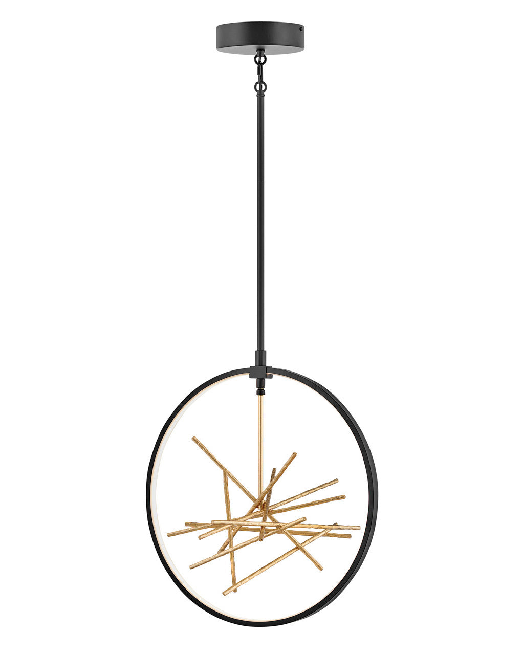 Styx LED Pendant in Black - available from The Lighting Shoppe, trusted by Canadian homeowners