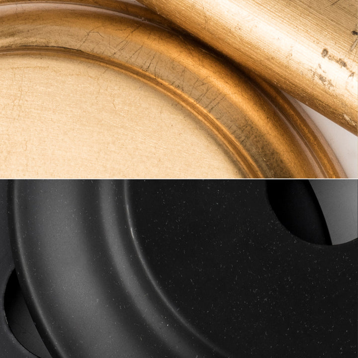 Crystorama - 8685-MK-GA - Two Light Chandelier - Alston - Matte Black + Antique Gold