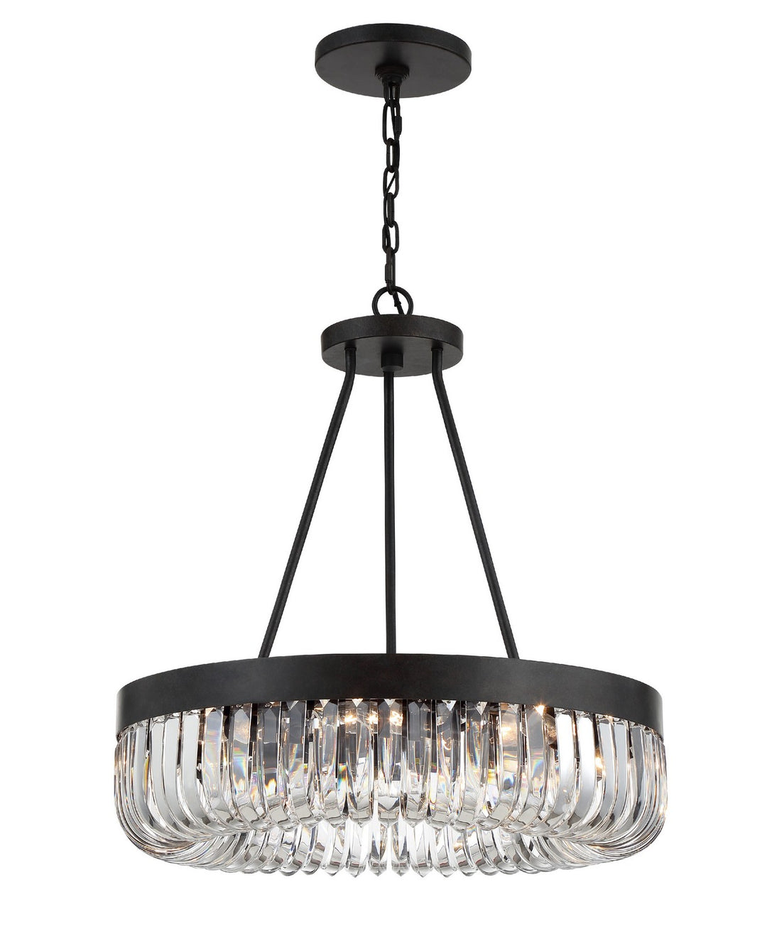 Alister Eight Light Chandelier in Charcoal Bronze - available from The Lighting Shoppe, trusted by Canadian homeowners