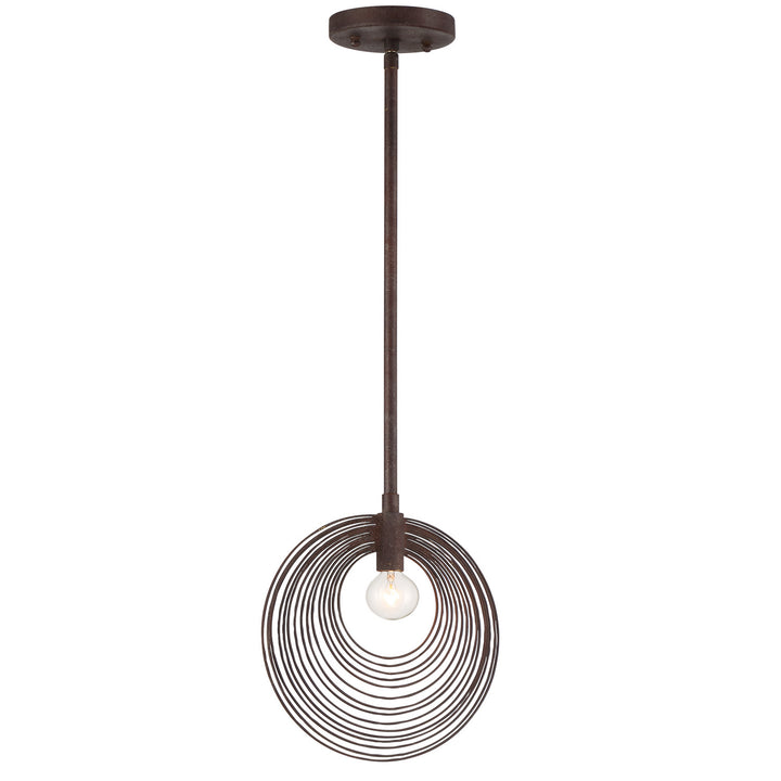 Doral One Light Pendant in Forged Bronze - available from The Lighting Shoppe, trusted by Canadian homeowners
