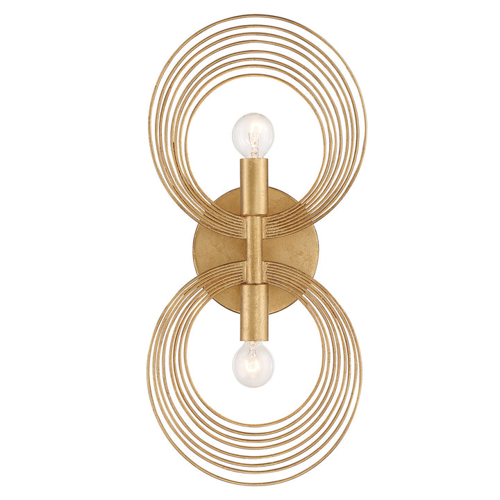 Doral Two Light Wall Sconce in Renaissance Gold - available from The Lighting Shoppe, trusted by Canadian homeowners