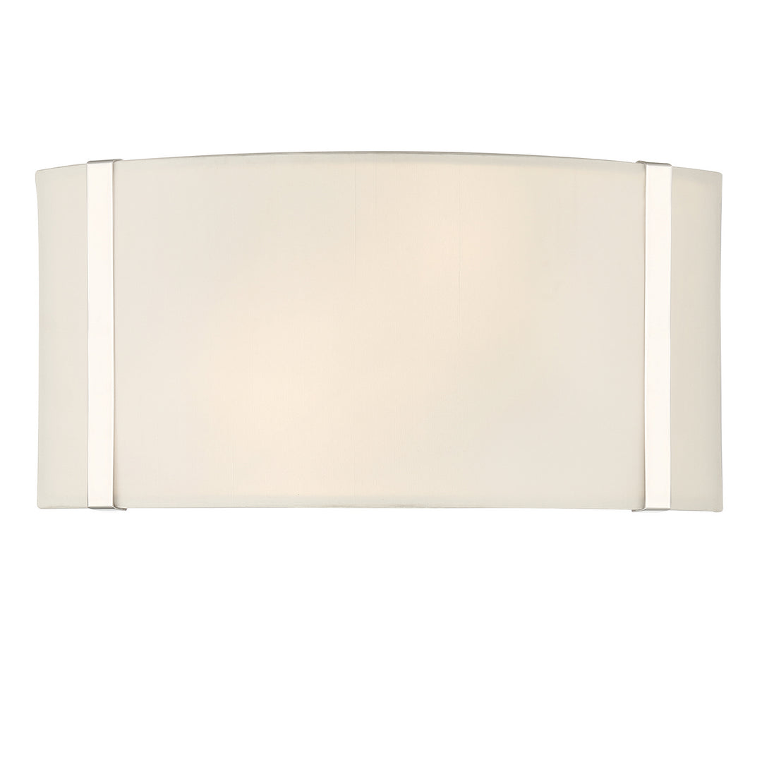 Fulton Two Light Wall Sconce in Polished Nickel - available from The Lighting Shoppe, trusted by Canadian homeowners