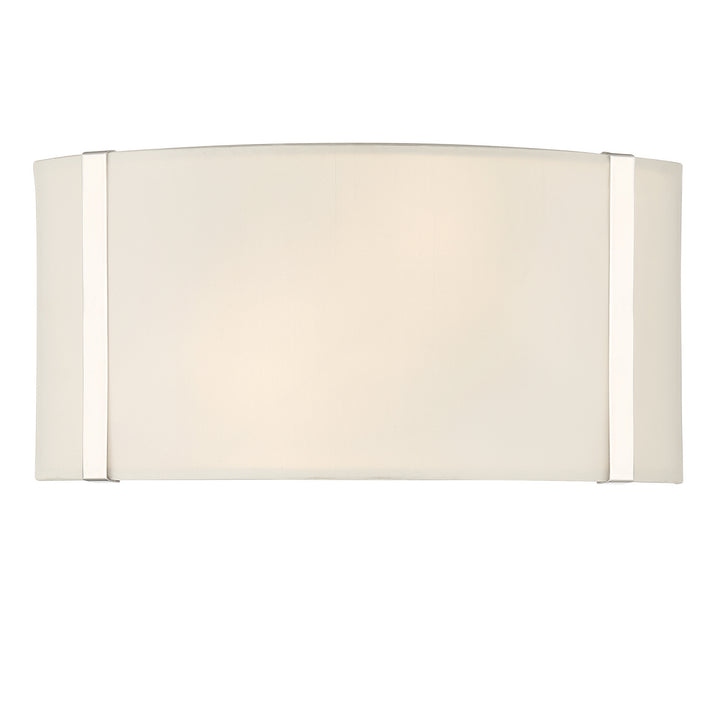 Fulton Two Light Wall Sconce in Polished Nickel - available from The Lighting Shoppe, trusted by Canadian homeowners