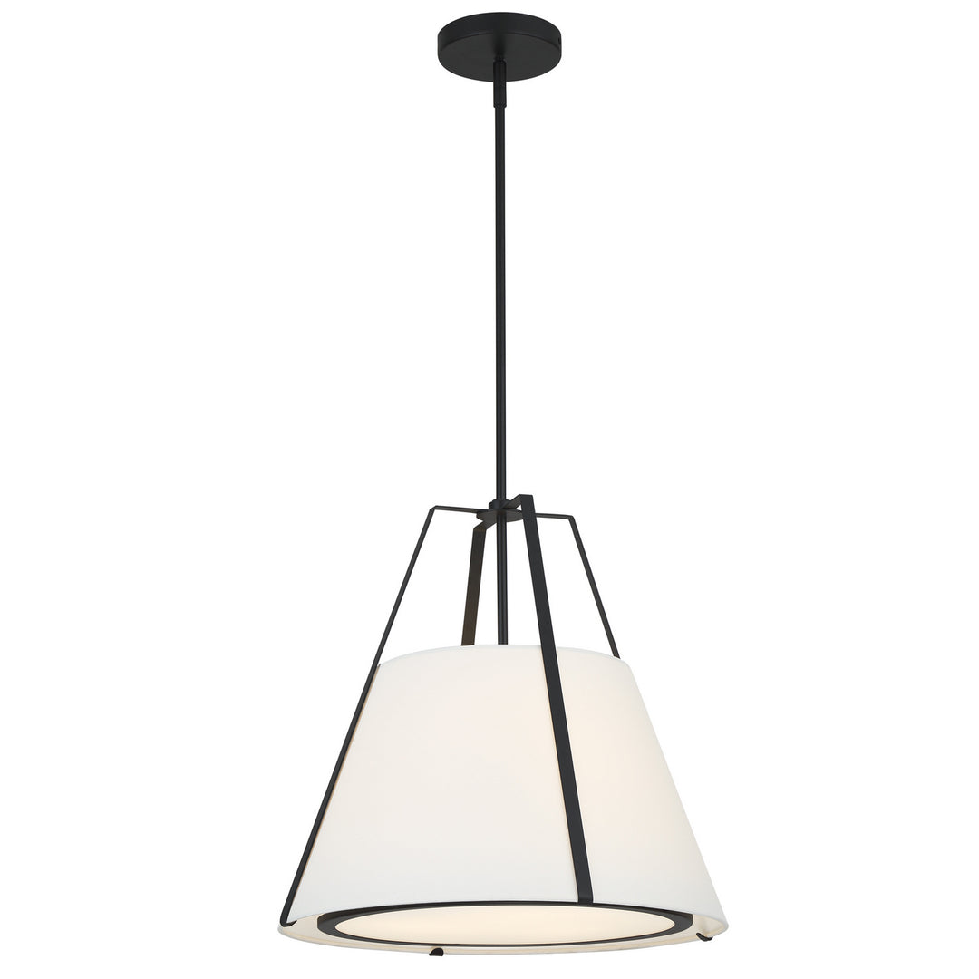 Fulton Three Light Pendant in Black - available from The Lighting Shoppe, trusted by Canadian homeowners