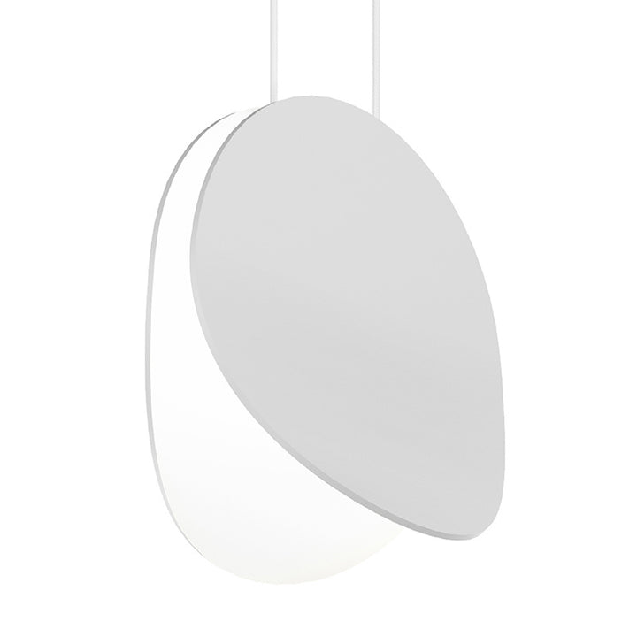 Malibu Discs LED Pendant in Satin White - available from The Lighting Shoppe, trusted by Canadian homeowners
