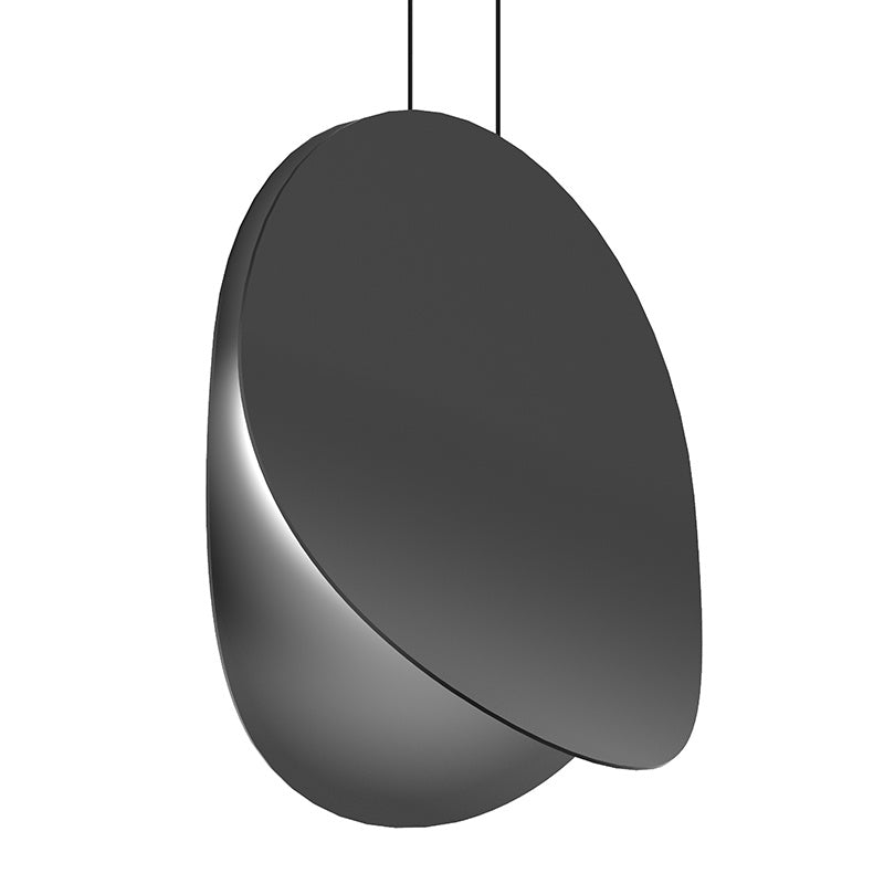 Malibu Discs LED Pendant in Satin Black - available from The Lighting Shoppe, trusted by Canadian homeowners