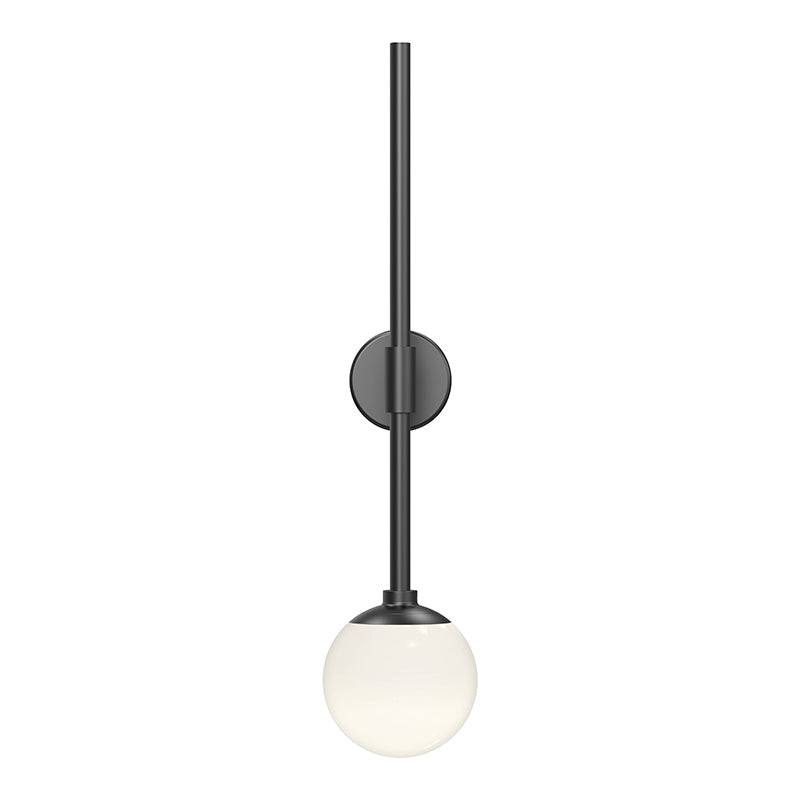 Sabon LED Wall Sconce in Satin Black - available from The Lighting Shoppe, trusted by Canadian homeowners