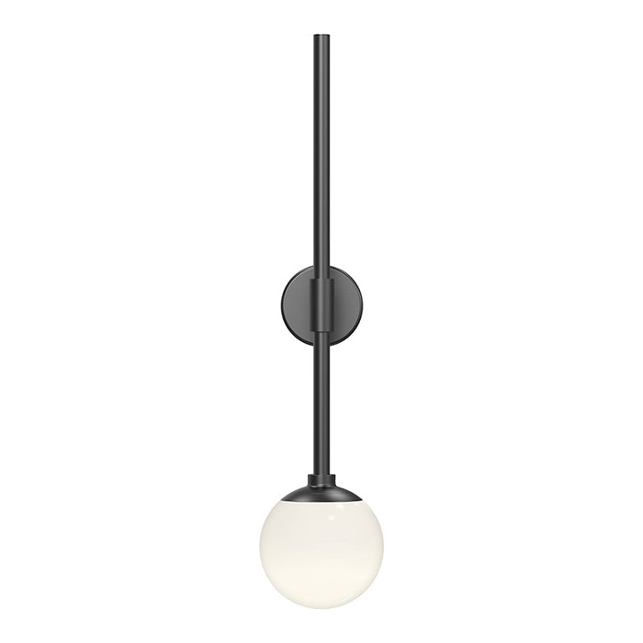 Sabon LED Wall Sconce in Satin Black - available from The Lighting Shoppe, trusted by Canadian homeowners