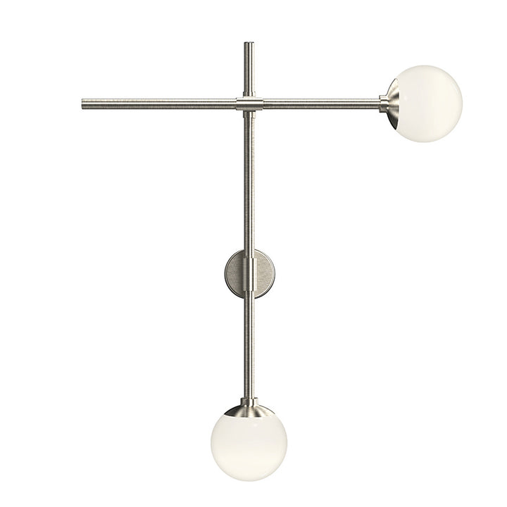 Sabon LED Wall Sconce in Satin Nickel - available from The Lighting Shoppe, trusted by Canadian homeowners