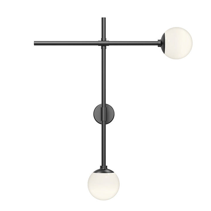 Sabon LED Wall Sconce in Satin Black - available from The Lighting Shoppe, trusted by Canadian homeowners