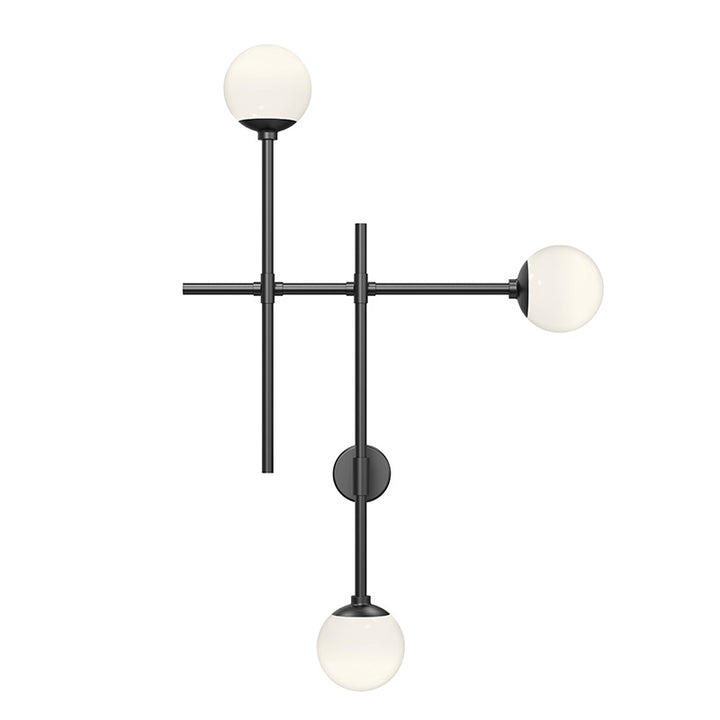 Sabon LED Wall Sconce in Satin Black - available from The Lighting Shoppe, trusted by Canadian homeowners