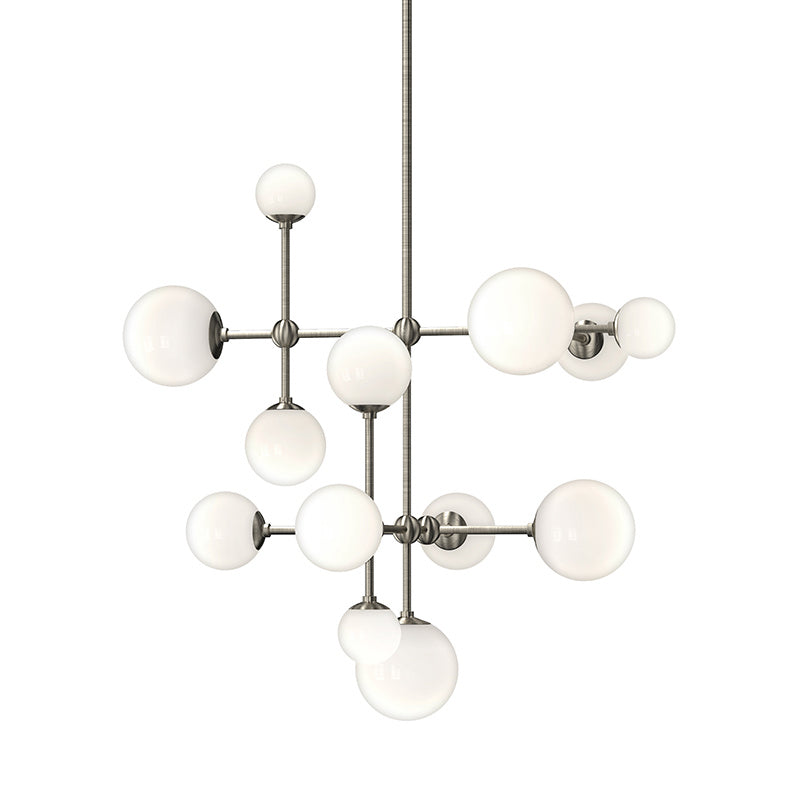 Sabon LED Pendant in Satin Nickel - available from The Lighting Shoppe, trusted by Canadian homeowners