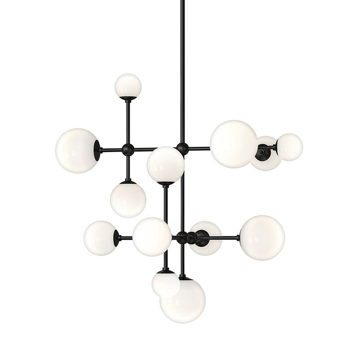 Sabon LED Pendant in Satin Black - available from The Lighting Shoppe, trusted by Canadian homeowners