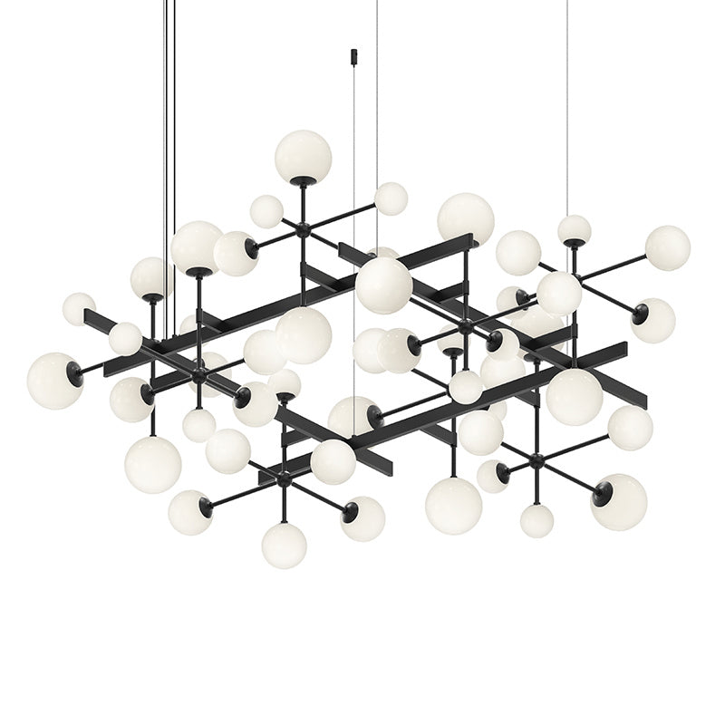 Nebula LED Pendant in Satin Black - available from The Lighting Shoppe, trusted by Canadian homeowners