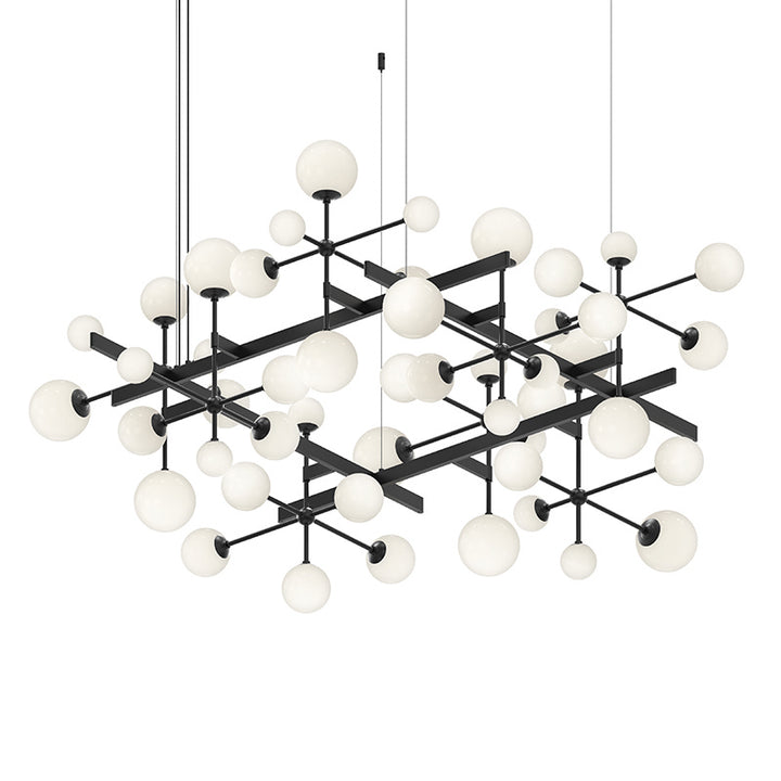 Nebula LED Pendant in Satin Black - available from The Lighting Shoppe, trusted by Canadian homeowners