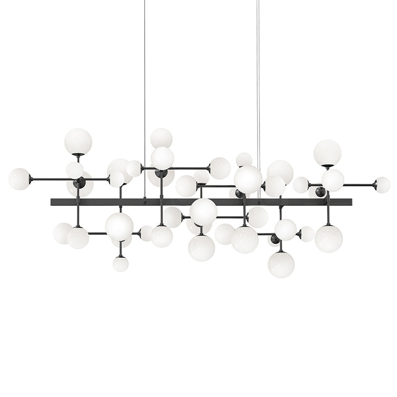 Nebula LED Pendant in Satin Black - available from The Lighting Shoppe, trusted by Canadian homeowners