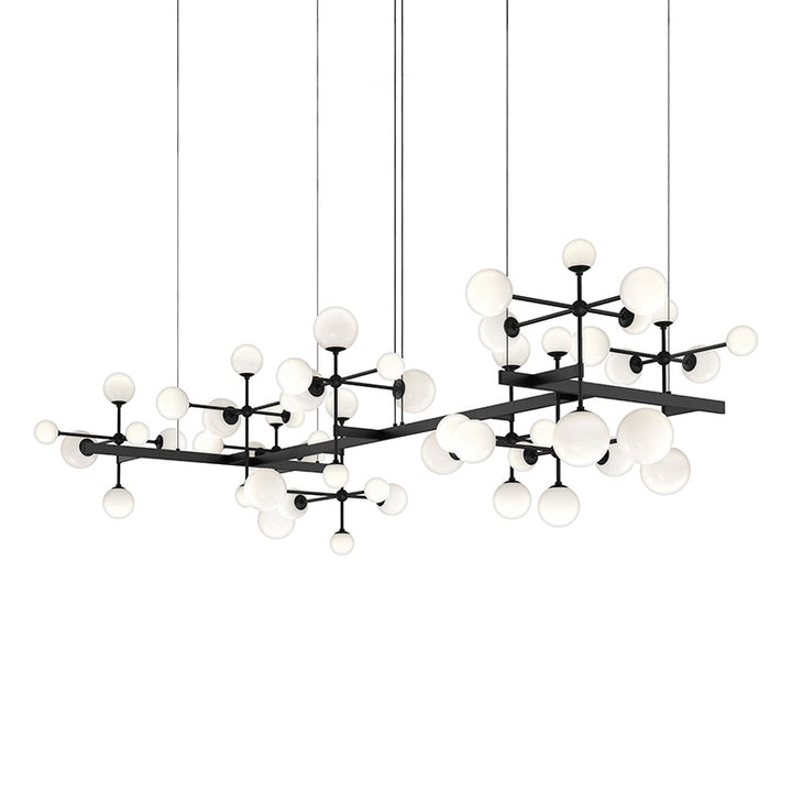 Nebula LED Pendant in Satin Black - available from The Lighting Shoppe, trusted by Canadian homeowners