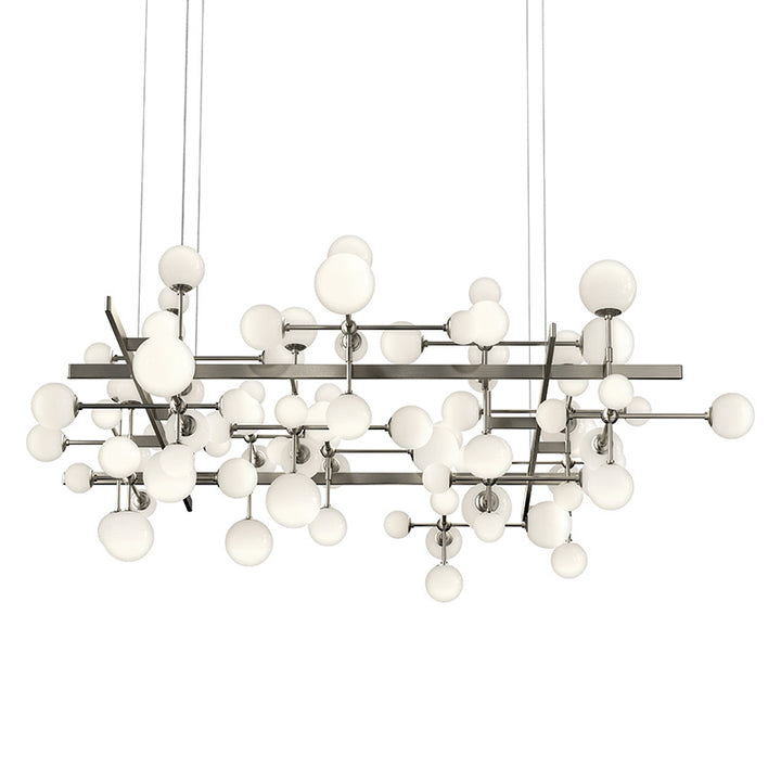 Nebula LED Pendant in Satin Nickel - available from The Lighting Shoppe, trusted by Canadian homeowners