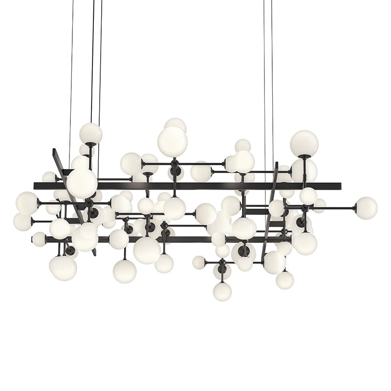Nebula LED Pendant in Satin Black - available from The Lighting Shoppe, trusted by Canadian homeowners
