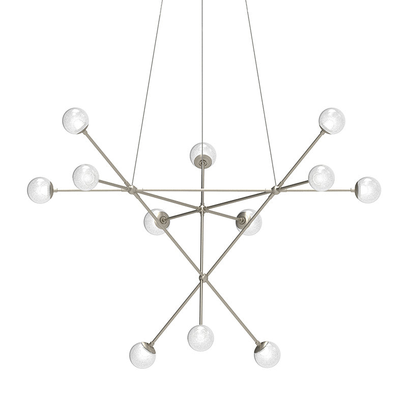 Proton LED Pendant in Satin Nickel - available from The Lighting Shoppe, trusted by Canadian homeowners