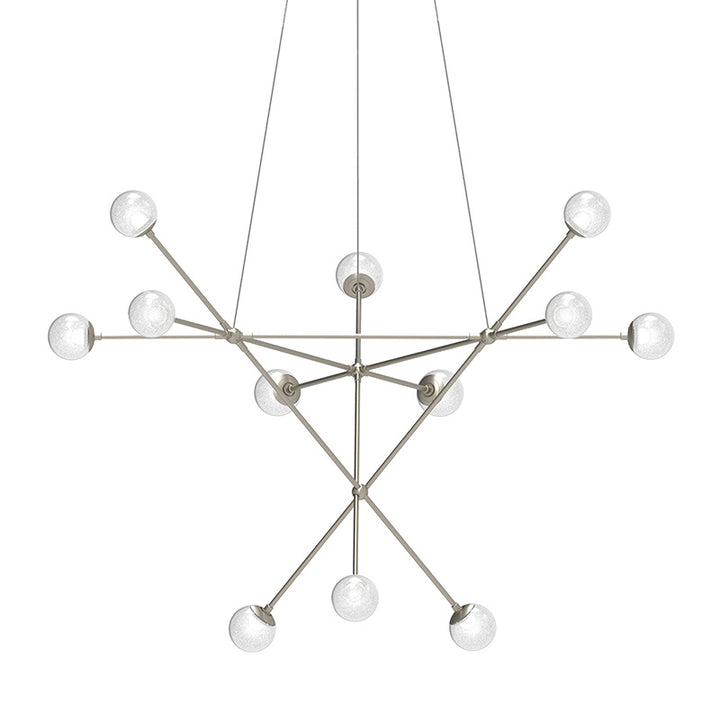 Proton LED Pendant in Satin Nickel - available from The Lighting Shoppe, trusted by Canadian homeowners