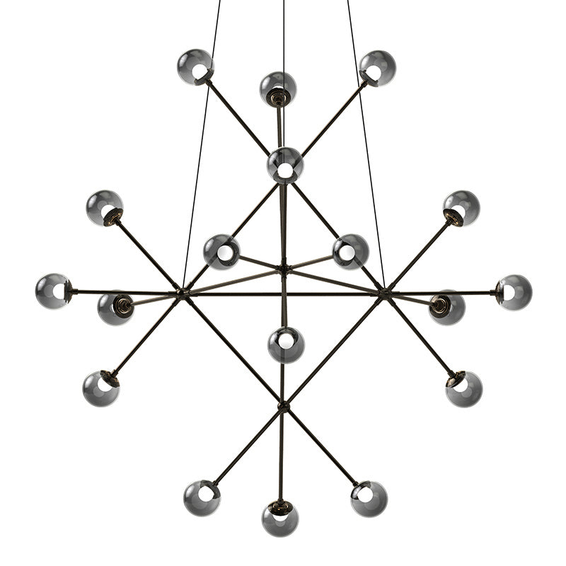 Proton LED Pendant in Polished Black Nickel - available from The Lighting Shoppe, trusted by Canadian homeowners