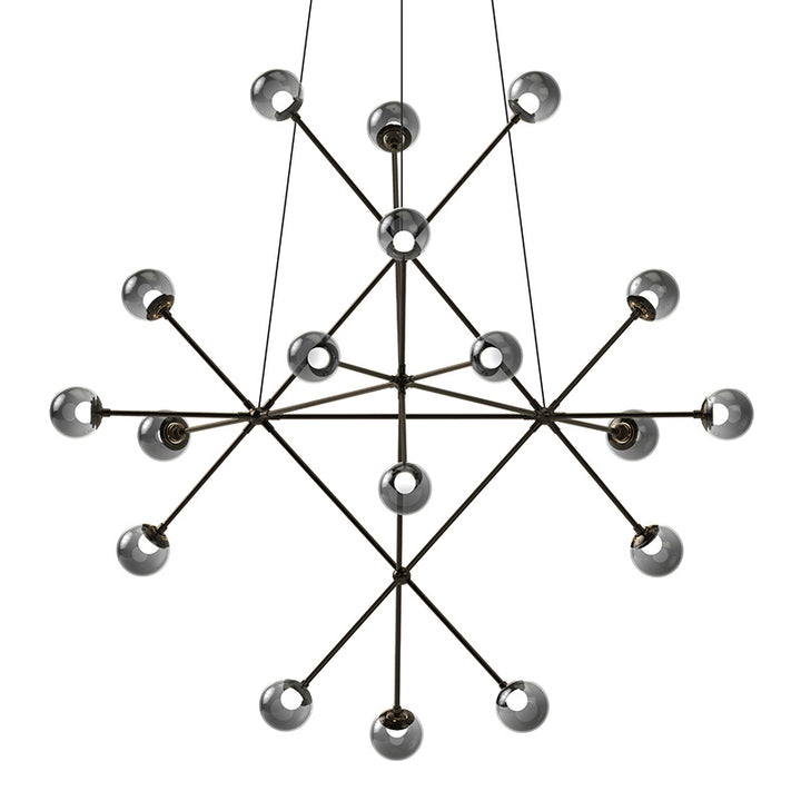 Proton LED Pendant in Polished Black Nickel - available from The Lighting Shoppe, trusted by Canadian homeowners