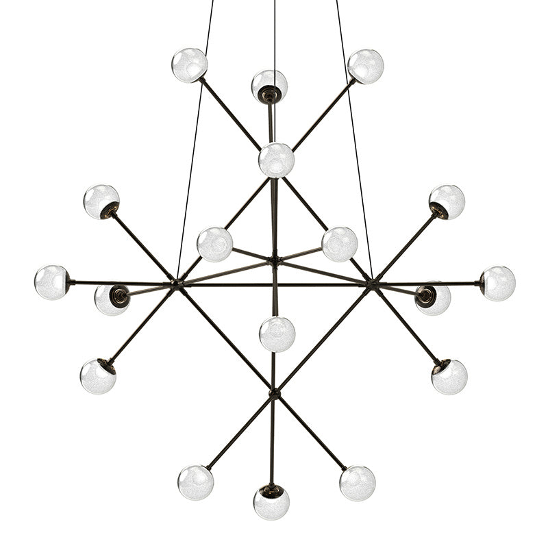 Proton LED Pendant in Polished Black Nickel - available from The Lighting Shoppe, trusted by Canadian homeowners