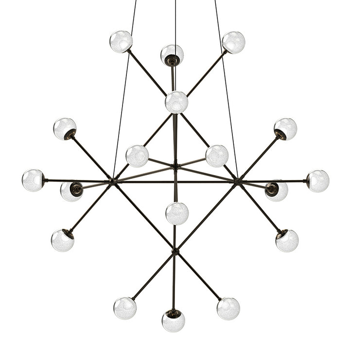Proton LED Pendant in Polished Black Nickel - available from The Lighting Shoppe, trusted by Canadian homeowners