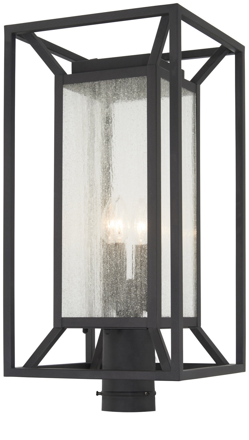 Harbor View Four Light Post Mount in Sand Coal - available from The Lighting Shoppe, trusted by Canadian homeowners
