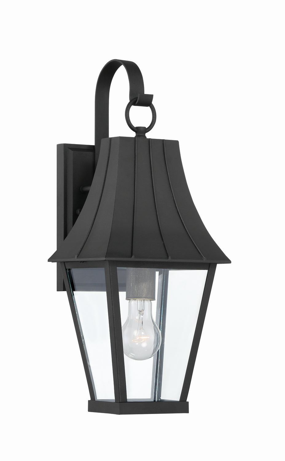 Chateau Grande One Light Outdoor Wall Mount in Sand Coal w/Gold - available from The Lighting Shoppe, trusted by Canadian homeowners