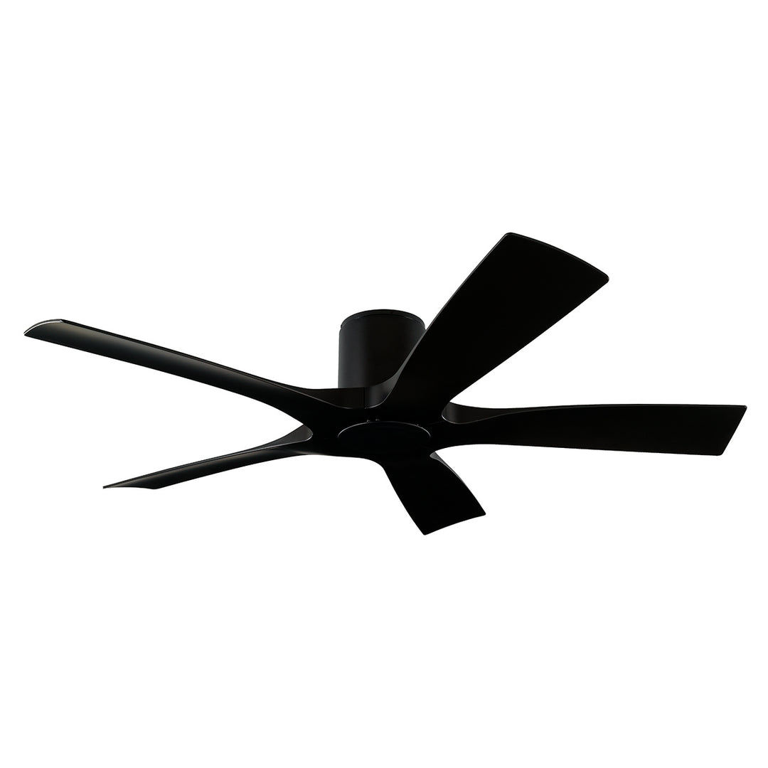 Aviator 5 54"Ceiling Fan in Matte Black - available from The Lighting Shoppe, trusted by Canadian homeowners