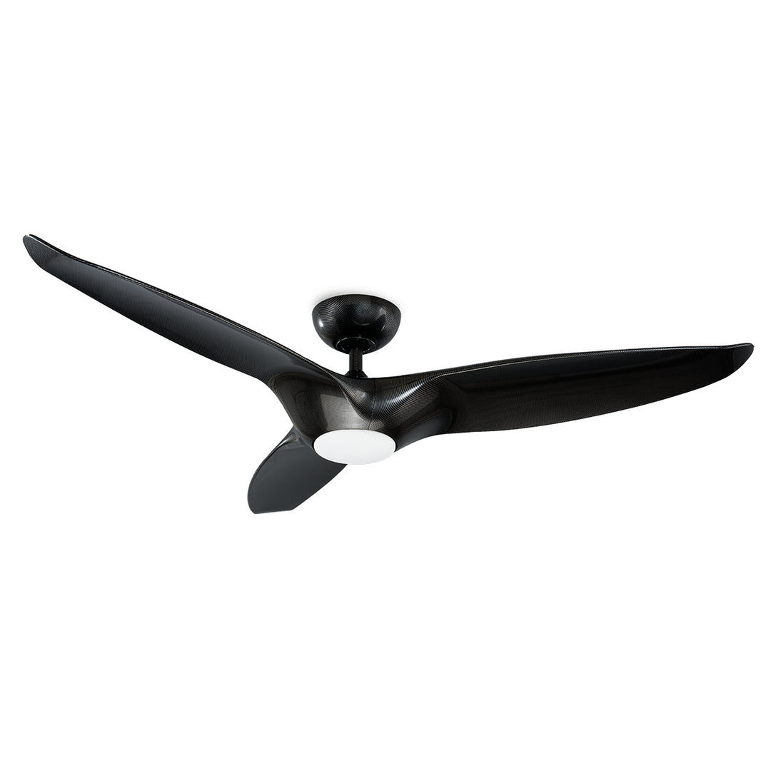 Morpheus Iii 60"Ceiling Fan in Gloss Black - available from The Lighting Shoppe, trusted by Canadian homeowners