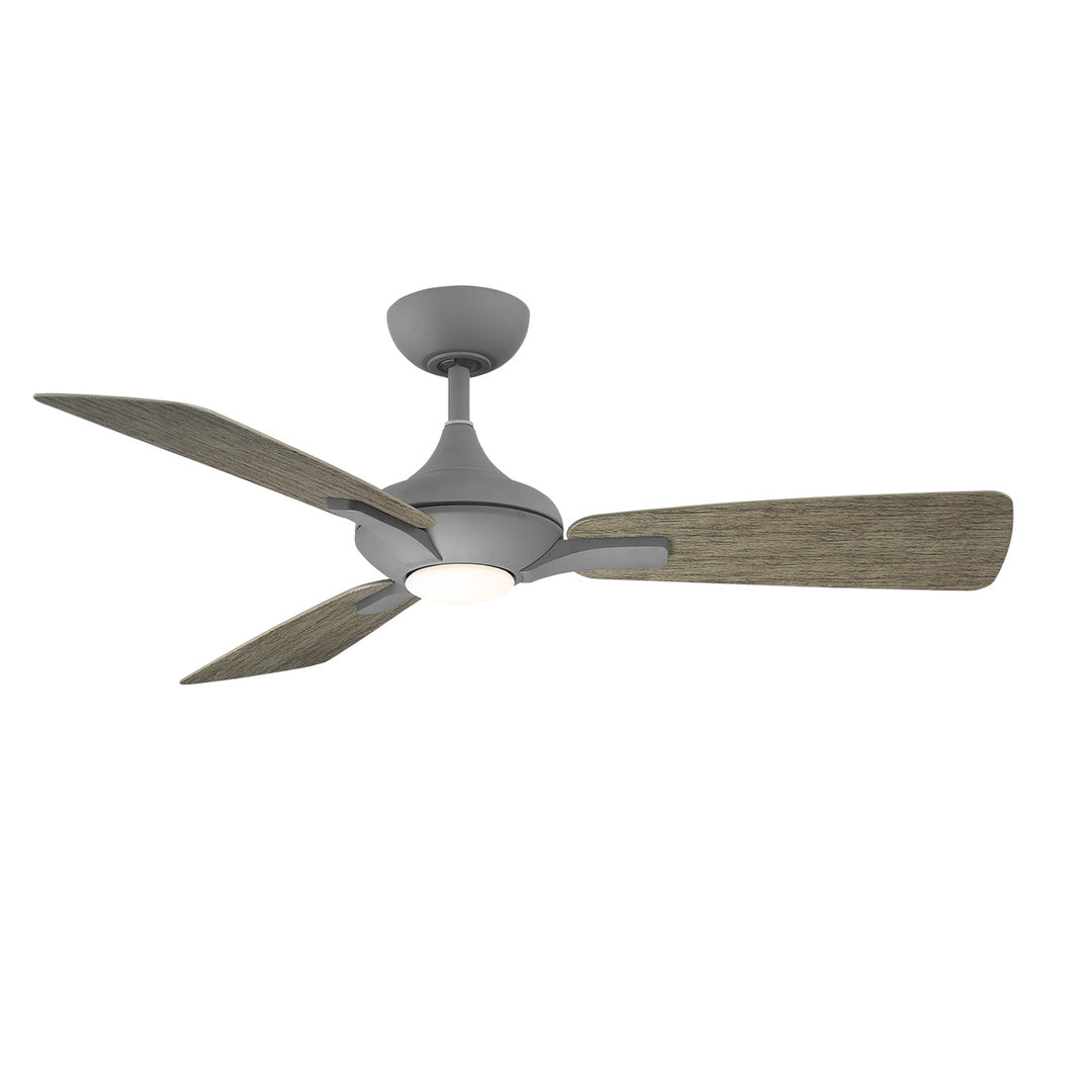 Mykonos 52"Ceiling Fan in Graphite/Weathered Wood - available from The Lighting Shoppe, trusted by Canadian homeowners