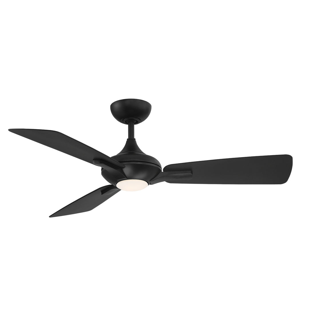 Mykonos 52"Ceiling Fan in Matte Black - available from The Lighting Shoppe, trusted by Canadian homeowners