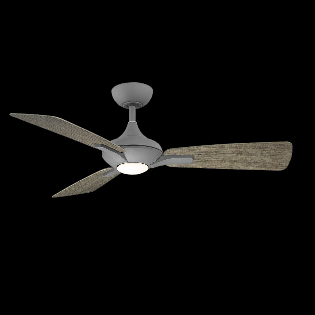 Mykonos 52"Ceiling Fan in Graphite/Weathered Wood - available from The Lighting Shoppe, trusted by Canadian homeowners