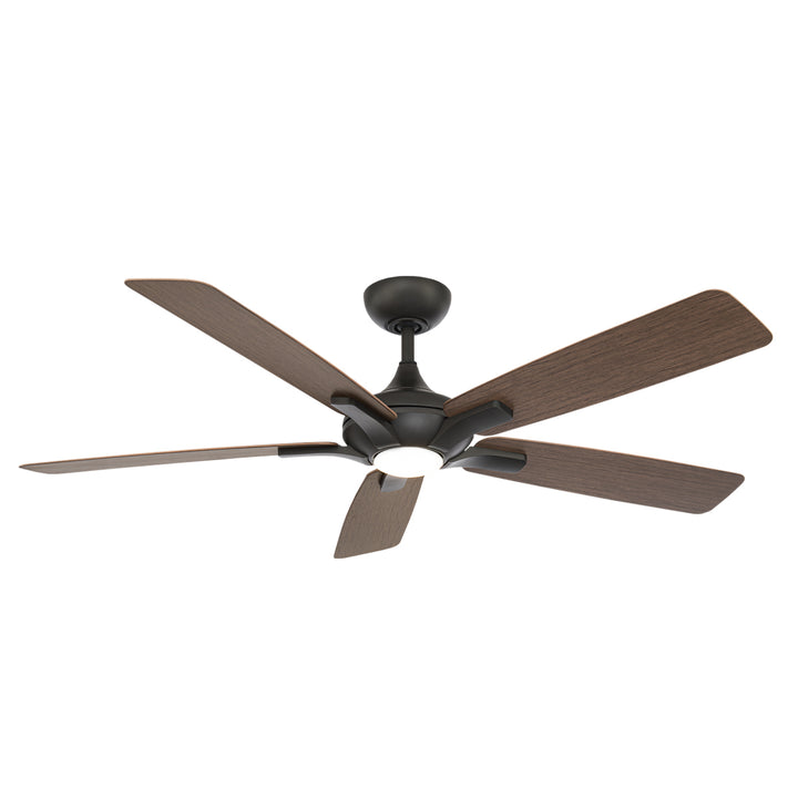 Mykonos 5 60"Ceiling Fan in Bronze/Dark Walnut - available from The Lighting Shoppe, trusted by Canadian homeowners