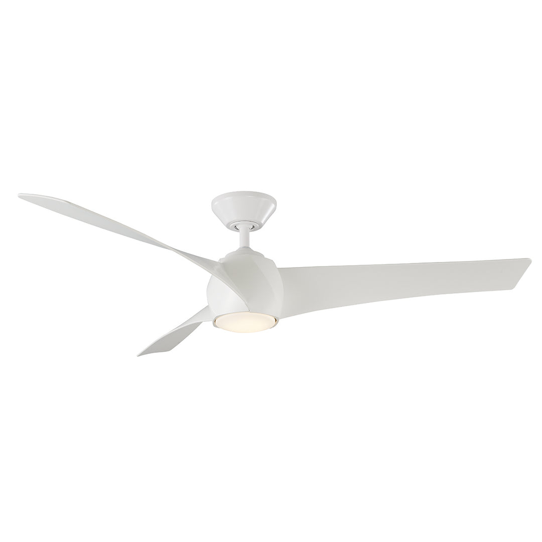 Twirl 58"Ceiling Fan in Matte White - available from The Lighting Shoppe, trusted by Canadian homeowners