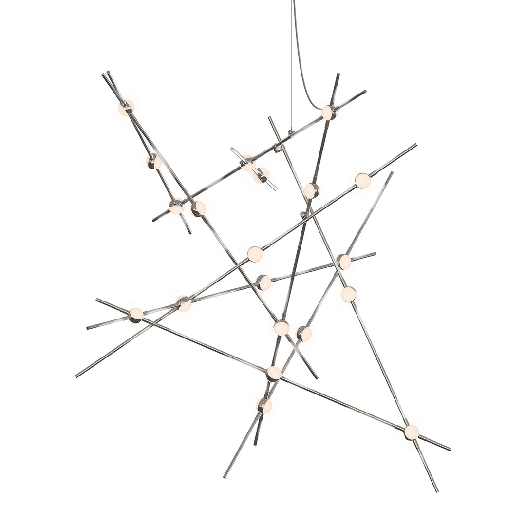 Constellation LED Lantern in Satin Nickel - available from The Lighting Shoppe, trusted by Canadian homeowners