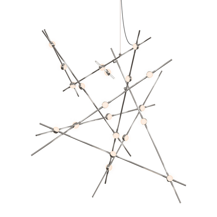 Constellation LED Lantern in Satin Nickel - available from The Lighting Shoppe, trusted by Canadian homeowners