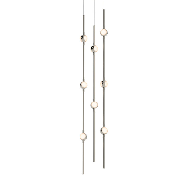 Constellation LED Pendant in Satin Nickel - available from The Lighting Shoppe, trusted by Canadian homeowners
